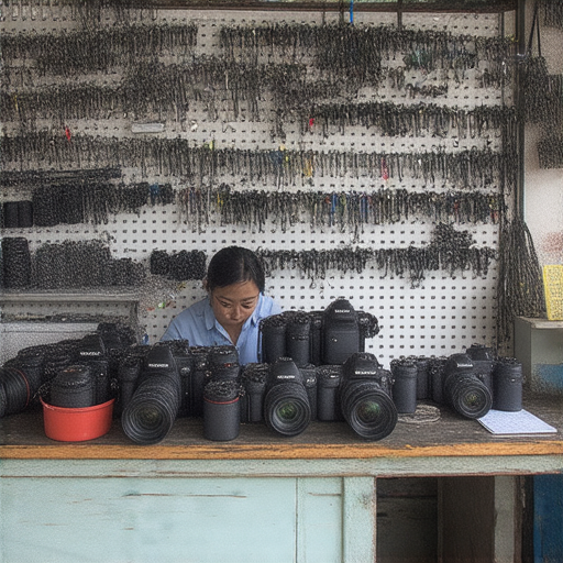 深水埗與旺角相機維修店推薦及專業課程選擇，展示維修工具、師傅教學過程及學員實作，幫助攝影愛好者提升技術與維修技能。