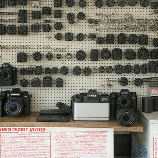 深水埗相機維修攻略的圖片，展示維修工具、專業技師及店面環境，強調最佳服務與維修技巧，幫助攝影愛好者了解相機保養與維修的重要性。