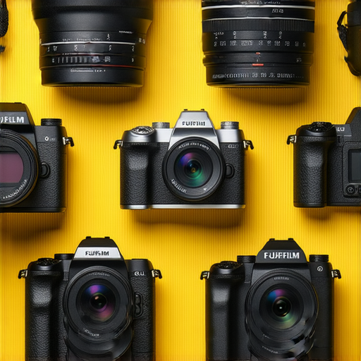 Fujifilm相機展示，從入門機型到即影即有的最佳推薦，展現其獨特魅力與功能的多樣性，適合攝影愛好者探索與創作。