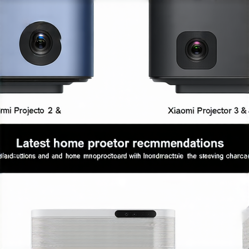 最新家用投影機推薦圖片，包含小米投影機2和3的詳細介紹，展示互動型和迷你型投影機的特點，幫助消費者選擇最適合的家用方案。