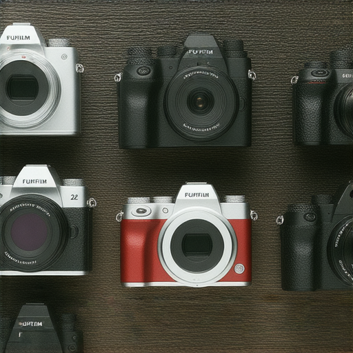 Fujifilm相機展示，探索即影即有的魅力，各款熱門型號聚焦拍攝專業提升，適合攝影愛好者與專業人士使用，捕捉每一瞬間的美好。