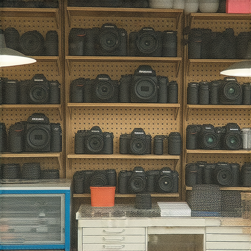 深水埗與旺角的專業相機維修店聚焦，展示維修過程和設備，技術人員專心修復相機，讓愛機重新煥發光彩，提供全面的維修服務選擇。