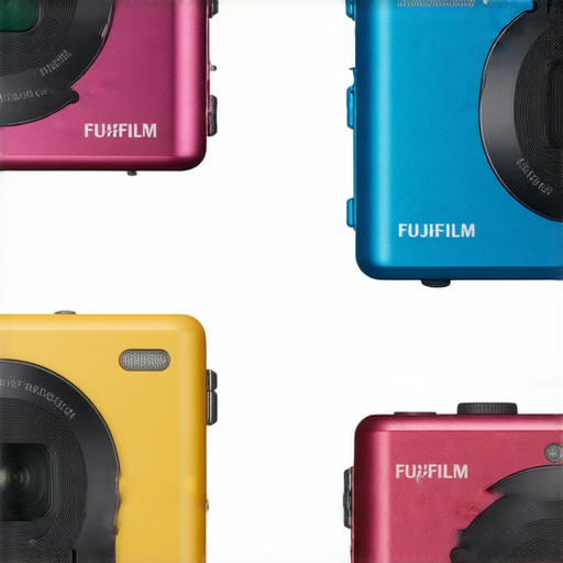 Fujifilm相機系列展示即影即有攝影魅力，靈活輕便設計，適合新手輕鬆入門，快速捕捉生活中的美好瞬間與樂趣，彰顯攝影的吸引力與創意。