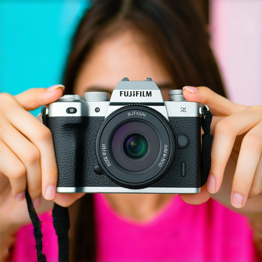 Fujifilm相機搭配輕便設計和易於操作的功能，展現攝影新手探索即影即有藝術世界的魅力，適合捕捉生活瞬間及創造獨特影像。