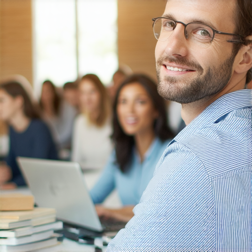 參加商業英語課程提升職場競爭力的專業人士，專注學習的場景，以輕鬆愉快的方式提升商務英語能力，強化溝通技巧，為未來職業發展打下良好基礎。
