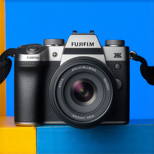 Fujifilm相機展示，色彩鮮豔的拍攝效果與即時打印功能，強調探索與創意的魅力，為攝影愛好者提供專業服務與推薦，提升攝影體驗。