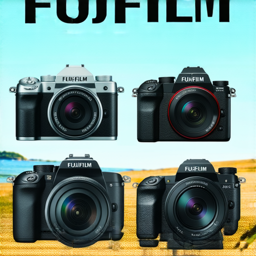 Fujifilm相機推薦與即影即有產品的入門指南封面圖，展示多款Fujifilm相機與即影即有攝影配件，背景為攝影風景，突顯攝影樂趣和創意潛能。