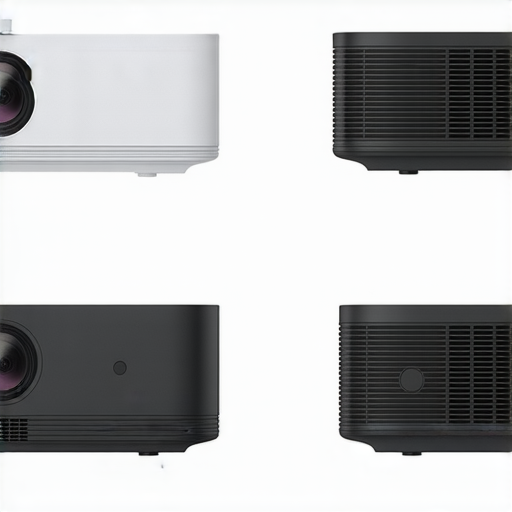 小米投影機2與3的並排對比圖，展示兩款家用投影機的外觀設計與功能特點，突顯其性能和使用場景，幫助消費者了解選擇上優劣。