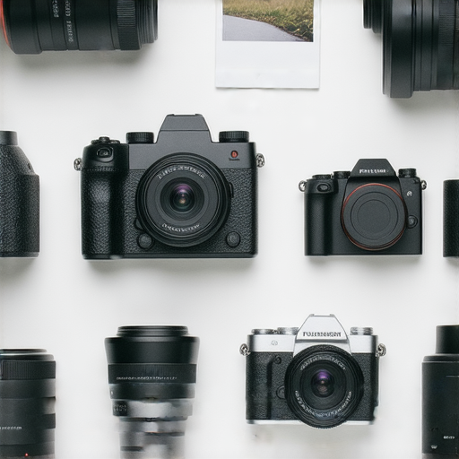 Fujifilm即影即有相機系列展示，包含多款相機及配件，適合專業攝影師與新手入門使用，展現即拍即顯的特點及多樣化功能，探索拍攝的樂趣與創意。