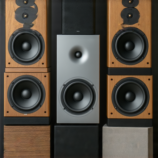 專業音響箱選擇秘訣的圖片，展示多款音響設備，探索聲音的極致享受，針對音響愛好者提供服務，提升音質體驗，幫助用戶選擇最佳音響箱。