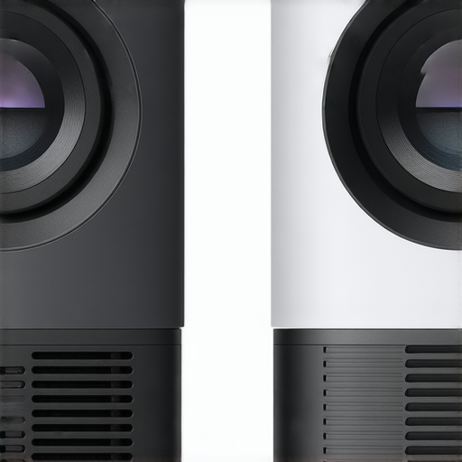 2023年最強家用投影機推薦，小米投影機2與3的外觀對比圖，展示其設計特色與功功能，幫助用戶選擇最佳家用投影設備，提升家庭娛樂體驗。