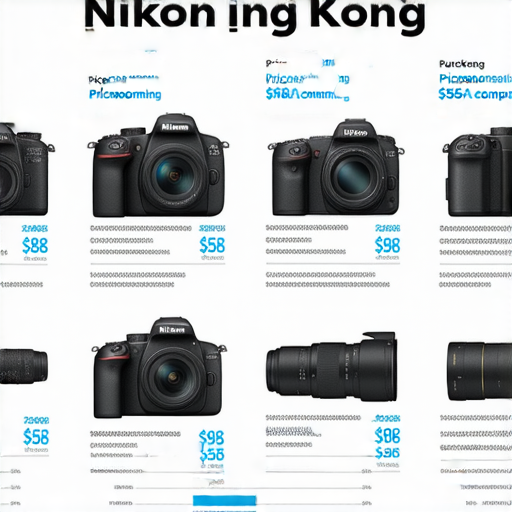 香港Nikon相機價格及購買資訊整理圖表，顯示各型號的價格範圍及購買渠道，適合攝影愛好者參考，了解最新市場資訊及優惠。