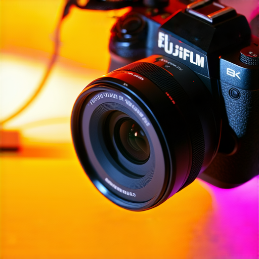 Fujifilm相機展示，聚焦即影即有的魅力，展現專業服務及產品推薦，吸引攝影愛好者，鏡頭特寫捕捉畫面細節。