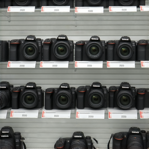 發現香港最優惠的Nikon相機價格，圖片展示多款Nikon相機與價格標籤，包含專業保養及水貨選擇，吸引攝影愛好者了解購買資訊。