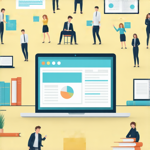 提升商業英語能力的有效商務英語課程推薦的圖片，展示多樣化學習資源，包括教科書、線上課程、互動學習工具等，適合希望增強職場英語表達能力的專業人士。