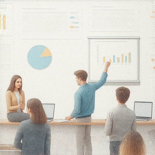 提升職場競爭力的商業英語課程與高效商務英語課程介紹，展示學員互動學習的情景，課程教材與教學環境，強調實用英語技能與職場應用，助你在職場上脫穎而出。