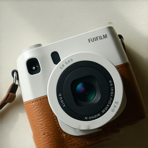 Fujifilm即影即有相機的特寫，展示創意攝影風格，捕捉瞬間美好，彰顯專業攝影的無限可能，展現相機的設計細節及功能優勢。