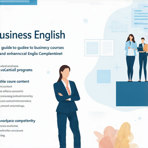 提升職場競爭力的商業英語課程與商務英語課程選擇指南，圖片展示多樣化的課程內容、學習方式與技巧，幫助學員增強英語能力及專業表達，為求職與升遷加分。