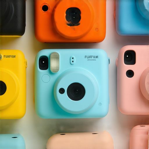 探索即影即有的魅力，Fujifilm相機展示多款型號，拍攝時刻瞬間完美保存，強調相機設計與使用便捷性，吸引攝影愛好者分享即時美好回憶。