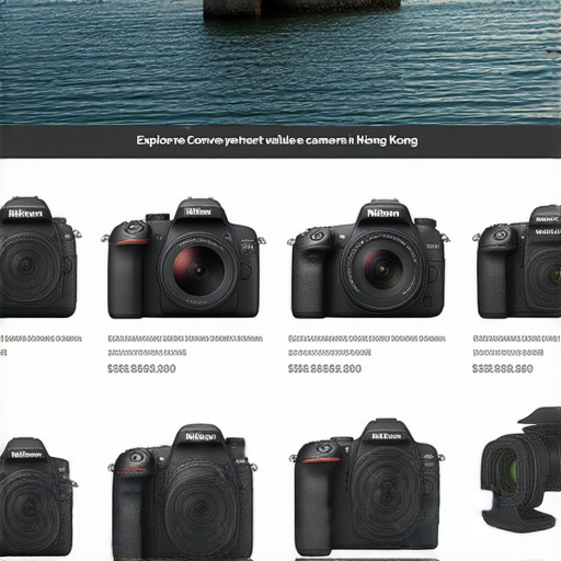 探索香港最實惠的Nikon相機與鏡頭，展示多款產品及其特點，並提供清晰的價格資訊與保養服務介紹，吸引攝影愛好者的目光。