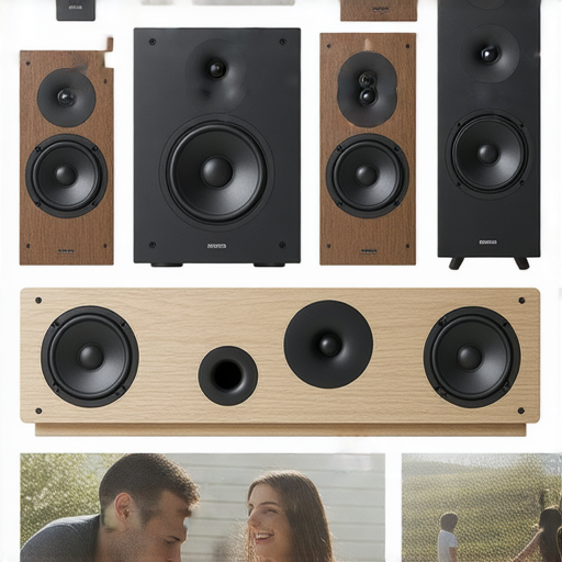 探索音響箱的選擇與使用技巧提升音樂享受的圖片，展示不同款式音響箱及用戶使用場景，強調音響設備的多樣性與音質效果，讓音樂愛好者找到最佳解決方案。