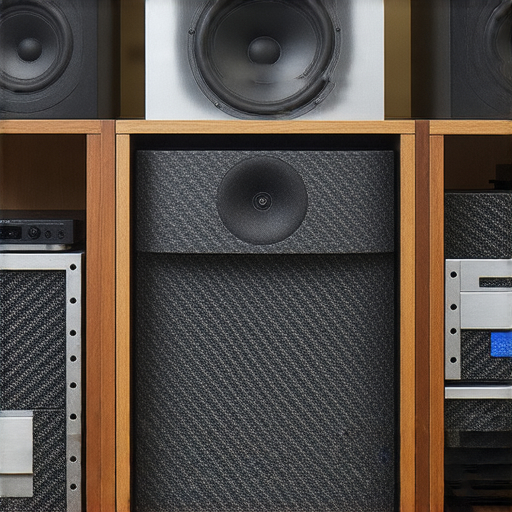 音響箱的內部結構展示，專業技術人員正在調整元件，強調音質提升的關鍵因素，揭示音響箱的秘密與專業服務。