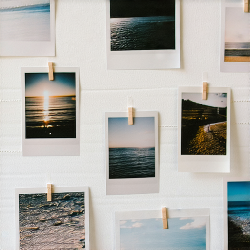 Fujifilm相機展示，色彩鮮豔的即影即有照片被拍攝及展現，專業服務與最佳選擇引人注目，吸引攝影愛好者探索即時影像的魅力。