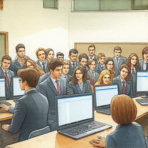 提升職場競爭力的商業英語課程與商務英語課程推薦的圖片，展示課堂情境與學生互動，強調學習商業溝通技巧的重要性，提升職場競爭力的最佳選擇。