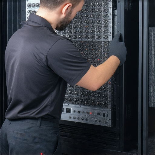 專業技術人員正在揭開音響箱的秘密，展示內部構造，提升音效體驗的過程，吸引用戶探索音響改善方案，展現專業服務的價值。