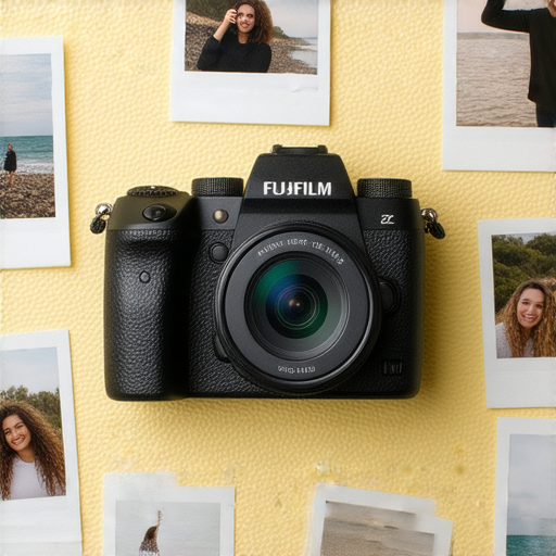 Fujifilm相機展示其即影即有功能及專業攝影服務，完美捕捉每一瞬間，感受攝影的魔力和創意，適合所有攝影愛好者。