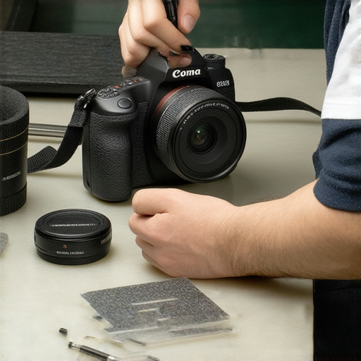 香港相機維修專業服務展示，技術人員檢修相機，並教授維修課程，吸引攝影愛好者學習維修技巧，探索攝影器材的保養與修復秘訣。