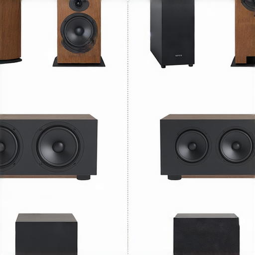 提升音質體驗的音響箱選購指南圖示，展示不同類型的音響箱和選購要點，強調音質、設計及價位，幫助消費者做出明智的音響選擇。