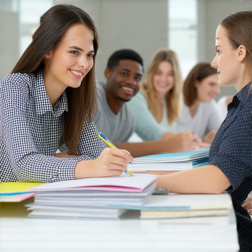 提升職場競爭力的商業英語課程介紹圖片，展示專業教師在教學，學員積極參與，強調商務英語學習的重要性，增強職場溝通能力及英語應用技巧，助你在職場中脫穎而出。