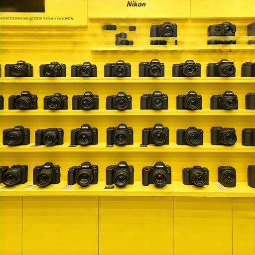 香港Nikon相機與鏡頭促銷，展示各類型高品質相機產品及配件，並強調專業保養服務的優勢，吸引攝影愛好者探索優惠價格與服務。