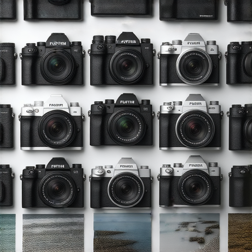 探索Fujifilm相機的魅力，展現即影即有的完美選擇與入門指南，圖片展示多款Fujifilm相機及攝影作品，展現豐富色彩與細膩細節，適合攝影愛好者與新手。