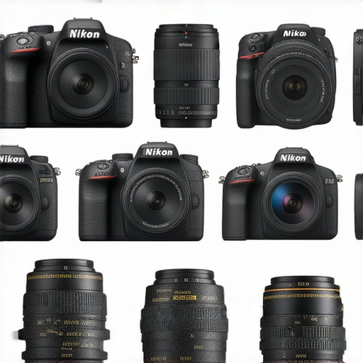 探索香港Nikon相機價格的新手必備鏡頭及專業保養服務的圖片，展示多款Nikon相機與鏡頭選擇，並介紹相關的維護建議及服務。