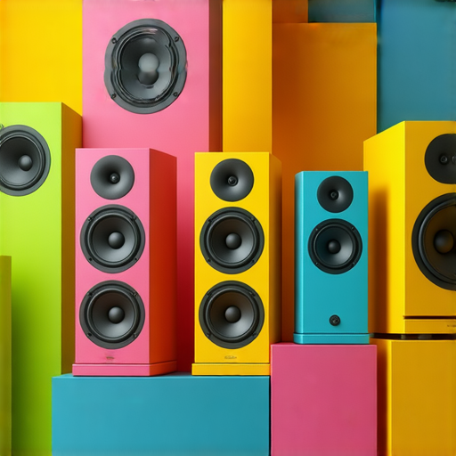 選擇最適合你的音響箱，提升音質的秘訣與建議，展示各種音響箱型號，強調音質提升的效果與選擇要點，適合對音響有興趣的讀者。