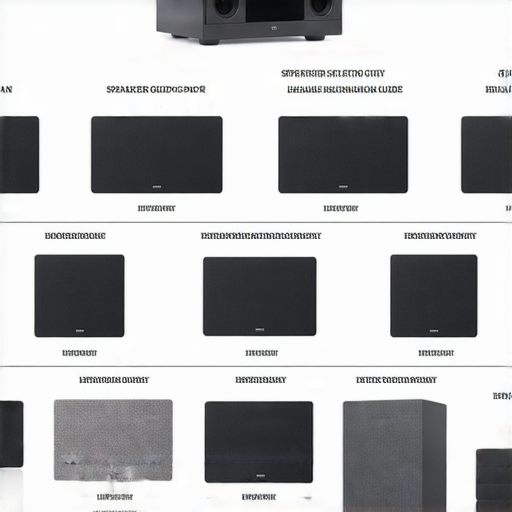 音響箱選購指南圖片，展示不同類型音響箱和其特點，幫助用戶根據聽音需求挑選適合的音響設備。圖中包含多種品牌及型號，適合音樂愛好者和音響迷參考。