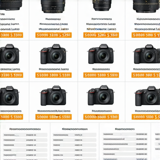香港尼康相機及鏡頭價格比較圖，展示不同型號的價格資訊與購買建議，幫助攝影愛好者選擇合適的設備，提升拍攝體驗。