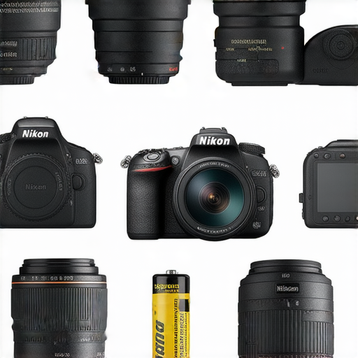 拍攝專業級作品的Nikon相機及鏡頭圖片，展示香港最優惠的攝影設備，包括各種型號和規格，並提供電池購買指南，幫助攝影愛好者選擇合適配件。