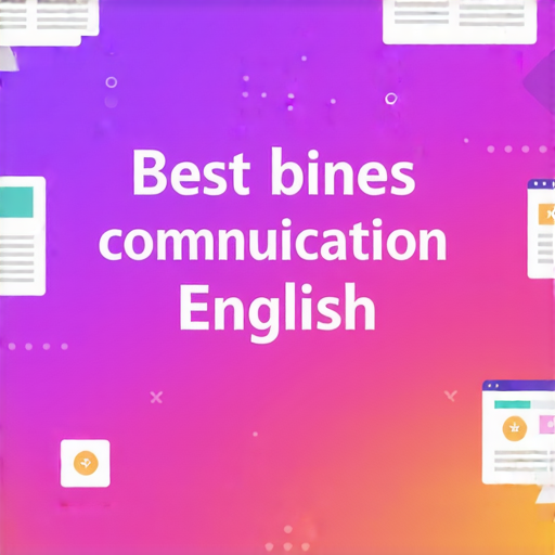 提升商業英語能力的最佳商務英語課程推薦圖，展示多樣化的學習資源和課程選擇，包括在線課程、實體班及互動練習，適合各種程度的學習者提升商務溝通技巧。