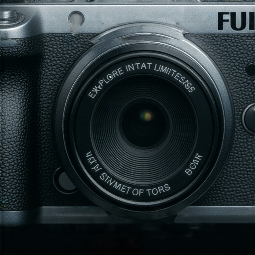 Fujifilm相機特寫展示其優雅設計和高效能，Highlight即影即有技術的魅力，鼓勵攝影愛好者探索創意攝影的無限可能。