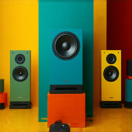 提升音質的秘密武器，選擇適合的音響箱技巧分享，展示各種音響箱型號，強調音響裝置布局與設置，目的是提升音質效果，讓音樂更動人。