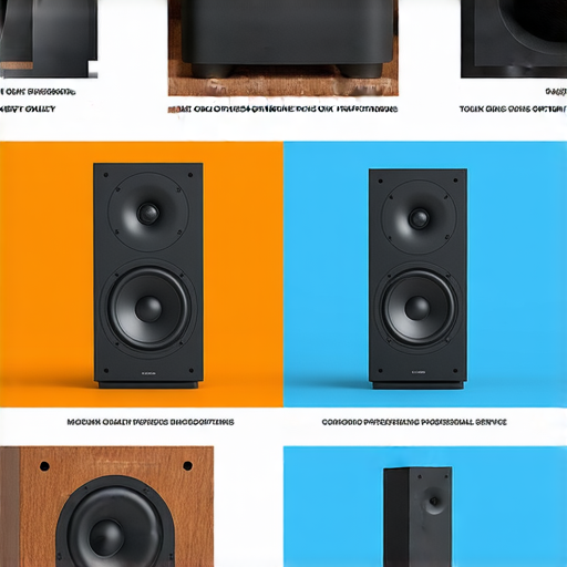 音響箱選擇攻略圖片，展示不同款式音響箱及其特點，揭開音質的秘密，提供專業服務資訊，助您找到理想音響箱，提升聆聽體驗。
