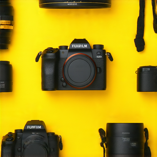 Fujifilm相機推薦展示，呈現即影即有的拍攝體驗，畫面中為不同型號的Fujifilm相機，背景清晰且充滿活力，吸引攝影愛好者探索完美拍攝選擇。