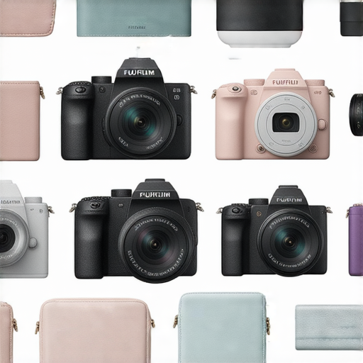 Fujifilm相機展示各型號，即影即有功能示範，適合入門者的攝影指南，展現相機特點與優勢，靈活運用創意拍攝技巧，探索攝影樂趣。