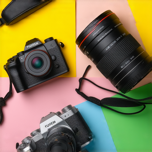 Fujifilm相機，探索攝影魅力，發現最適合的相機，開啟攝影之旅，展現即影即有的精彩瞬間，捕捉生活中的美好回憶，畫面中展示不同款式相機。