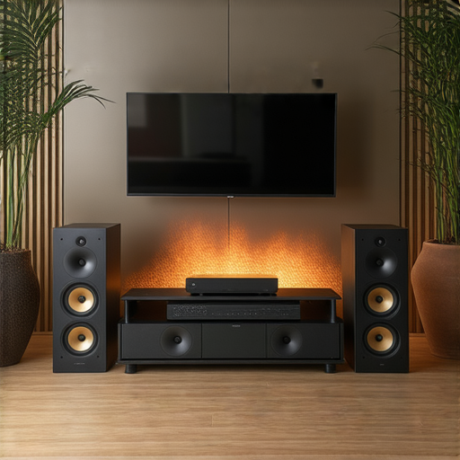 音響箱的選擇與使用技巧，展示音響箱擺放與調整，配合音樂的臨場感，加強音樂表現，提升聽覺體驗，讓聲音更加立體豐富。