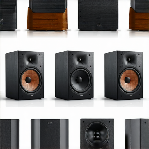 提升音樂體驗的音響箱選擇技巧與推薦，展示多款高品質音響箱，特寫音響箱的設計、材料與功能，強調音質與音樂氛圍的創造。
