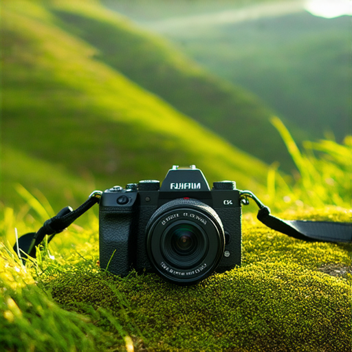 Fujifilm相機在自然景色中的使用場景，展示如何捕捉每一瞬間的美好，強調探索即影即有的魅力，讓回憶成為永恆。